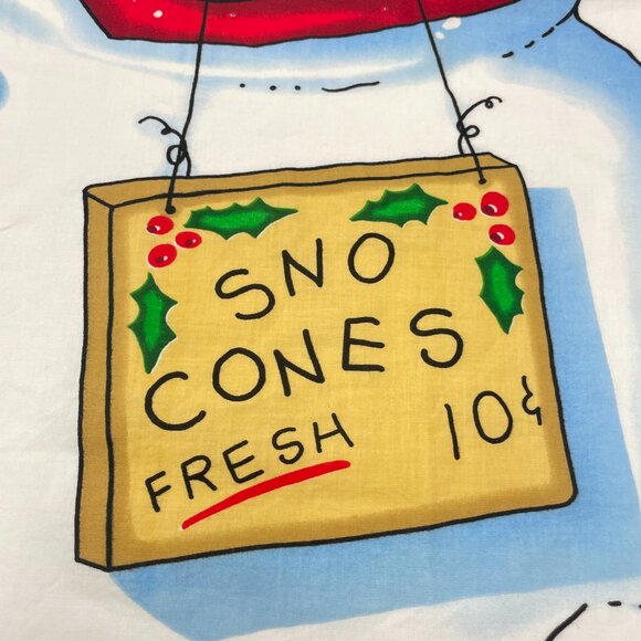 Daisy Kingdom Christmas Door Panel Cut and Sew Snowman Snowcone Wall Hanging Art - Picture 7 of 7